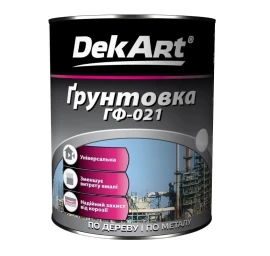 Metalo gruntas DEKART GF 021 1x6, 0,9kg pilkas