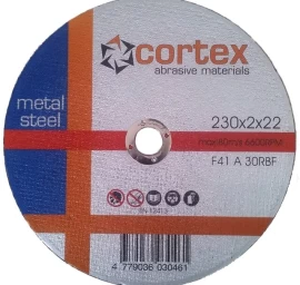 Metalo pjovimo diskas CORTEX A 30 RBF F41 80m/s, 150x1,6x22,2mm