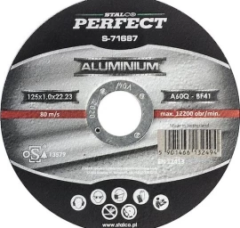 Metalo pjovimo diskas STALCO PERFECT, 125x1x22,2mm