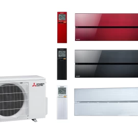 Mitsubishi Electric SIENINIS MSZ-LN serijos 2.5 kW oro kondicionieriaus komplektas, įvairių spalvų