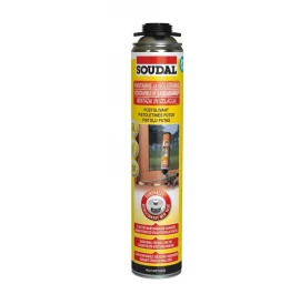 Montavimo putos SOUDAL Yellow Gun Foam, 750ml