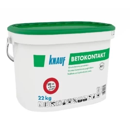 Neįgeriančių mineralinių paviršių gruntas KNAUF Betokontakt, 22 kg