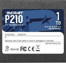 Patriot Memory P210 2.5 1000 GB Serial ATA III