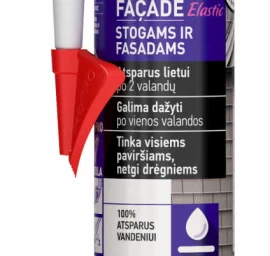 Penosil Hermetikas „ROOF IR FASADE“ Elastingas  (BESPALVIS)  290ml