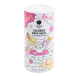 PINK SALTS Colored Bath Salts Rožinė vonios druska, 300g