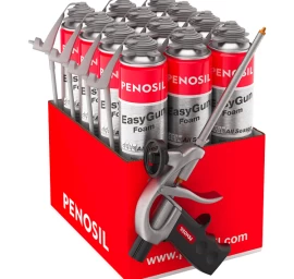 Pistoletinės putos 12vnt. ir pistoletas PENOSIL EasyGun All Season, 750ml