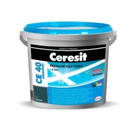 Plytelių tarpų glaistas CERESIT CE40 Aquastatic, 2kg cement grey (12)