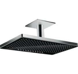 Potinkinė dušo galva Hansgrohe Rainmaker Select 460 2 jet su laikikliu, juoda 24004400