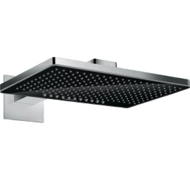 Potinkinė dušo galva Hansgrohe Rainmaker Select 460 2 jet su laikikliu, juoda 24005600