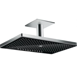 Potinkinė dušo galva Hansgrohe Rainmaker Select 460 3 jet su laikikliu 100, juoda 24006600