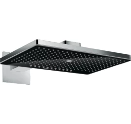 Potinkinė dušo galva Hansgrohe Rainmaker Select 460 3 jet su laikikliu 450, juoda 24007600