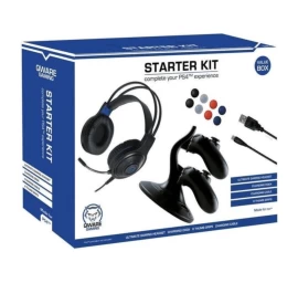 Pradedančiojo Rinkinys Qware Gaming Starter Kit PS4, juoda (Ekspozicinė prekė)