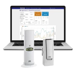Profesionalus oro temperatūros, drėgmės stebėjimo rinkinys