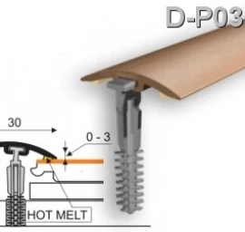 Profilis PVC Myck, 30 mm