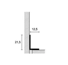 Profiliuotis AL/2 RAL9010