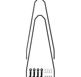 Purvasaugio tvirtinimo detalės SKS Germany Velo 42/47, juodi