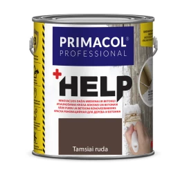 Renovaciniai dažai PRIMACOL Help, 2,5l tamsiai ruda sp.