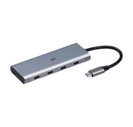 Šakotuvas ISY USB-C 4-Port Hub IHU-5400 (Ekspozicinė prekė)