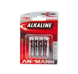 Šarminė baterija LR03 (AAA) 1.5V 1250mAh ANSMANN (4vnt blisteryje)