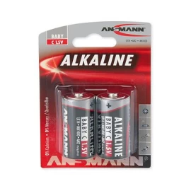 Šarminė baterija LR14 (C) 1.5V 7000mAh ANSMANN (2vnt blisteryje)