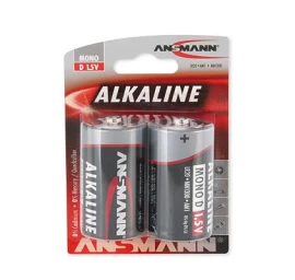 Šarminė baterija LR20 (D) 1.5V 16000mAh ANSMANN (2vnt blisteryje)