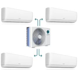 Sendo MULTISPLIT oro kondicionieriaus komplektas keturiems kambariams