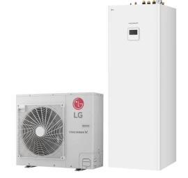 Šilumos siurblys LG Therma V HU051MR/ HN0916T su vandens šildytuvu 5,5kW