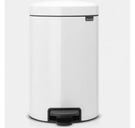 Šiukšlių dėžė NEWICON, 20 L, white, 111846