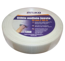 Stiklo audinio juosta BRIKO, 48mmx180m