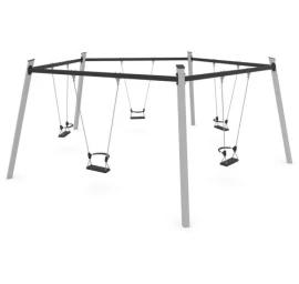 Sūpynės Vinci Play Swing ST0515 - Juoda