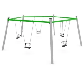 Sūpynės Vinci Play Swing ST0515 - Žalia