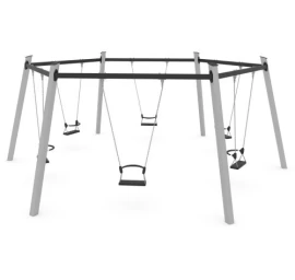 Sūpynės Vinci Play Swing ST0516 - Juoda