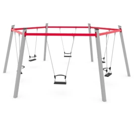 Sūpynės Vinci Play Swing ST0516 - Raudona