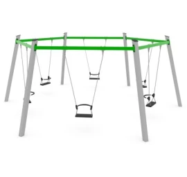 Sūpynės Vinci Play Swing ST0516 - Žalia