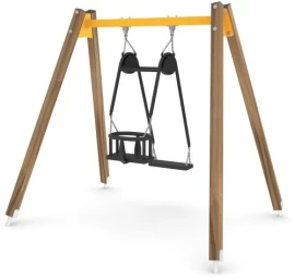 Sūpynės Vinci Play Swing WD0520 - Oranžinė