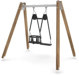 Sūpynės Vinci Play Swing WD0520 - Pilka