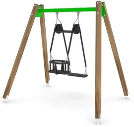 Sūpynės Vinci Play Swing WD0520 - Žalia