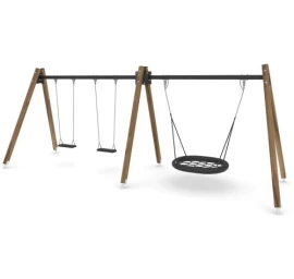 Sūpynės Vinci Play Swing WD1494 - Juoda