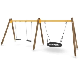 Sūpynės Vinci Play Swing WD1494 - Oranžinė