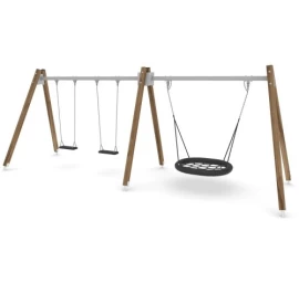 Sūpynės Vinci Play Swing WD1494 - Pilka