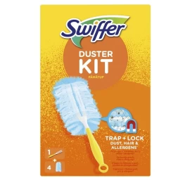 SWIFFER DUSTER STARERT KIT mini rankena + 4 vnt papildymas