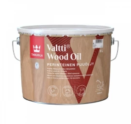 Tirpiklinis medienos aliejus TIKKURILA Valtti Wood Puuoljy Oil, 9l bespalvis