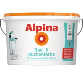 Vidaus dažai ALPINA Bad-und Kuchenfarbe, 5l