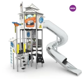 Žaidimų aikštelė Vinci Play Space 3430 - Pilka