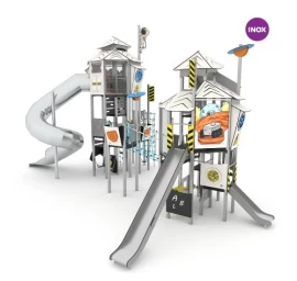 Žaidimų aikštelė Vinci Play Space 3431 - Pilka