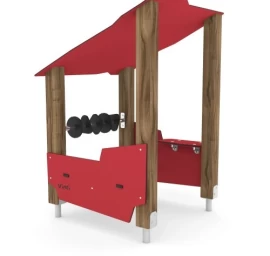 Žaidimų aikštelė Vinci Play Wooden WD1401 - Raudona