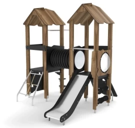 Žaidimų aikštelė Vinci Play Wooden WD1407 - Ruda