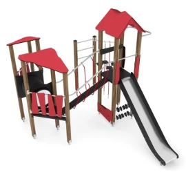 Žaidimų aikštelė Vinci Play Wooden WD1409 - Raudona