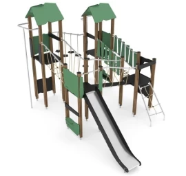 Žaidimų aikštelė Vinci Play Wooden WD1411 - Žalia