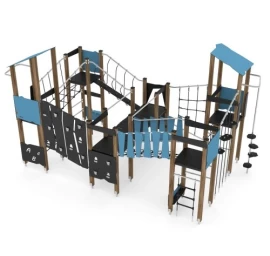 Žaidimų aikštelė Vinci Play Wooden WD1413 - Mėlyna